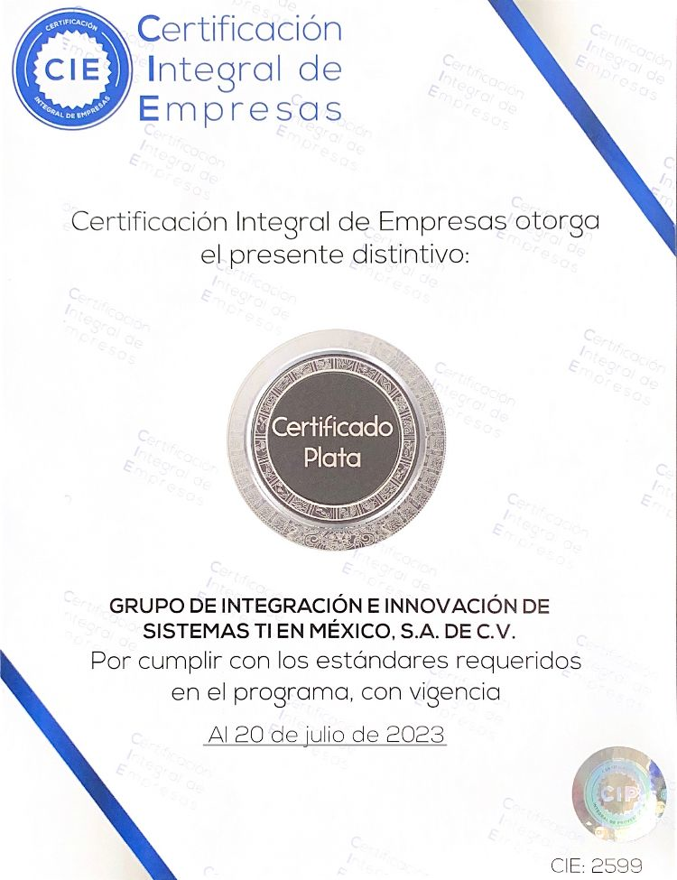Certificación CIE